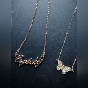 Melanie Martinez crybaby necklace duo